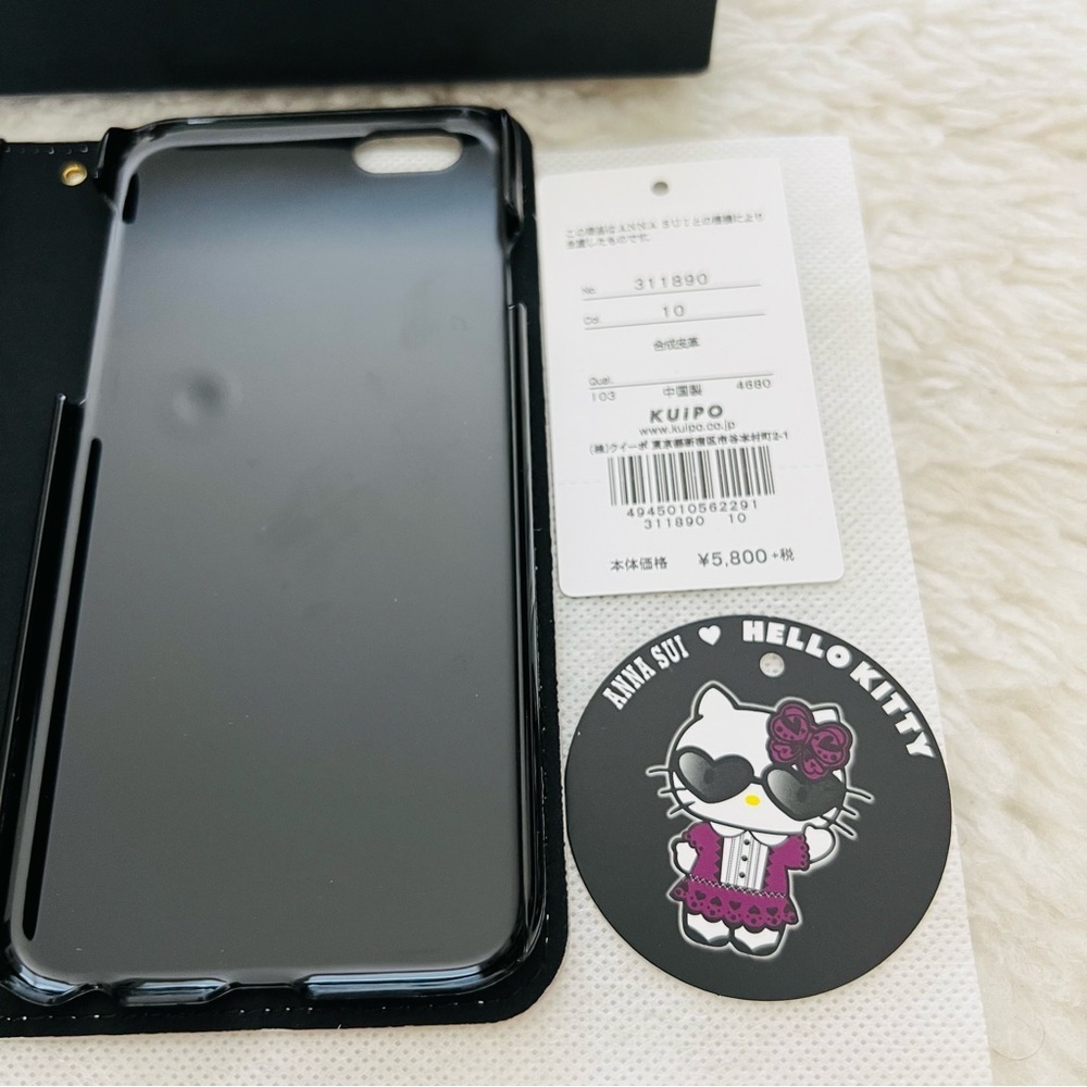 Anna Sui Hello Kitty Colaboration Cards/Mirror/Phone Case w/ Box - Picture 9 of 11